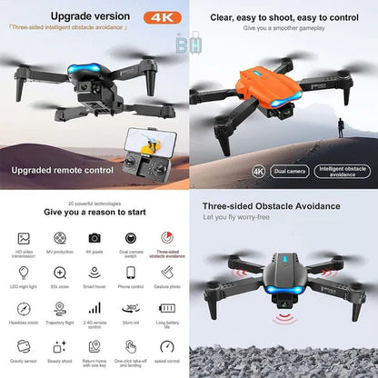 EXTER EXIM 4k dual camera drone with gesture control ⚡