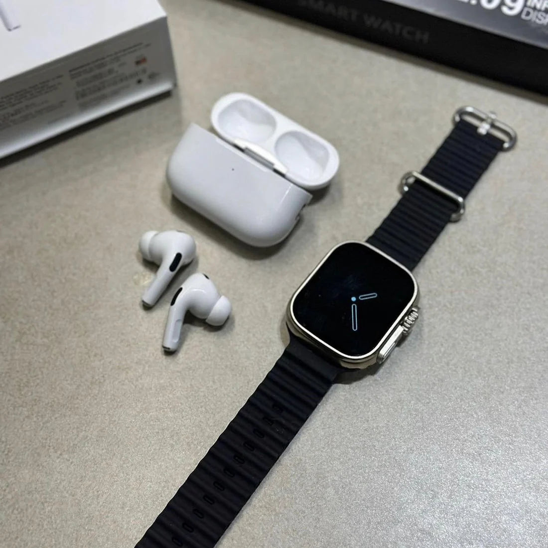 Ultra Watch 2 + Airpods Pro Combo🔥